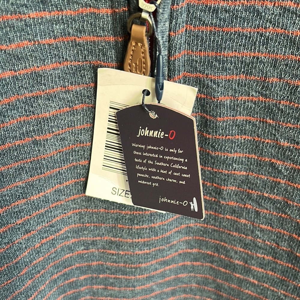 NWT Johnnie-O Emmett quarter zip. Men’s size small. - Picture 3 of 5